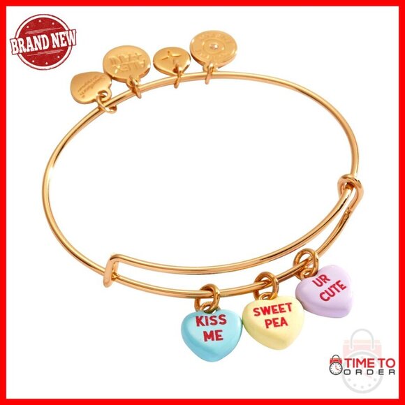 Jewelry - Multi-Charm Expandable Bangle Bracelet Elegant Minimal Chic Adjustable Fit